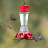 Pinch-Waist Glass Hummingbird Feeder, 16 oz