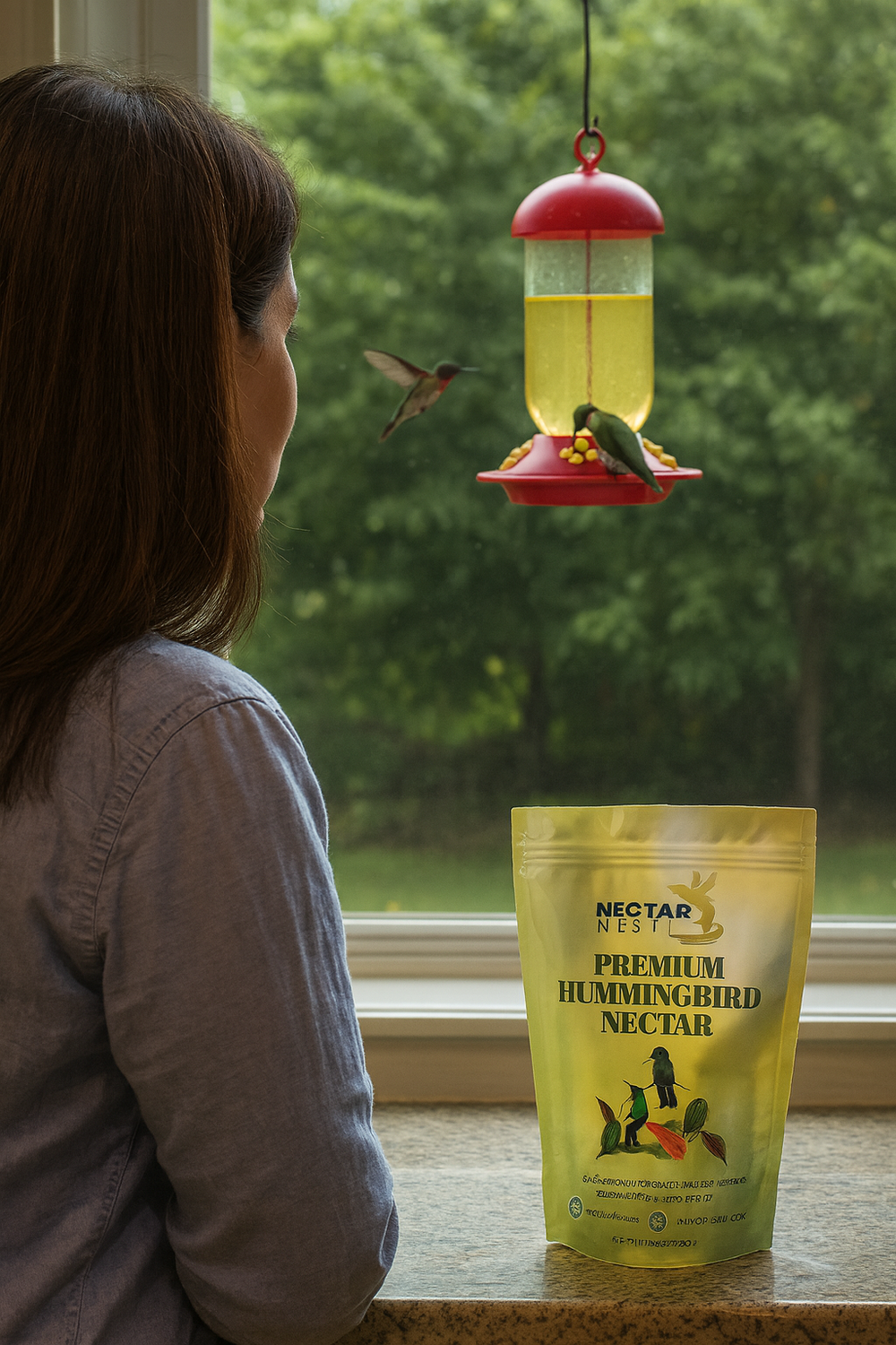 All-Natural Hummingbird Nectar – 21oz Bag