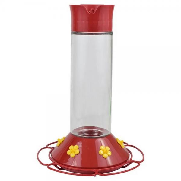 Our Best Glass Hummingbird Feeder, 30 oz Nectar Capacity